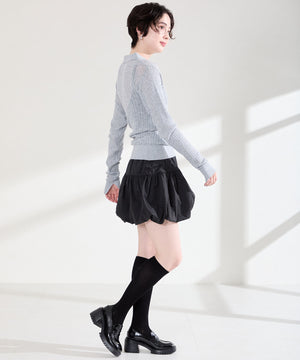 【WEB先行予約/2月中旬発売予定】厚底ヒールローファー/61106