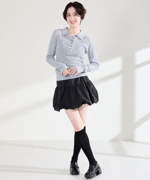 【WEB先行予約/2月中旬発売予定】厚底ヒールローファー/61106