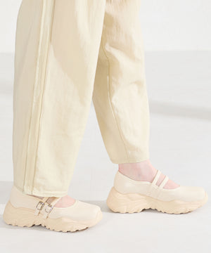 【WEB先行予約/2月下旬発売予定】ダブルストラップスニーカーソールシューズ/61107