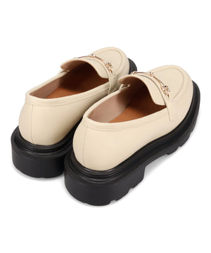 【WEB先行予約/2月中旬発売予定】ビットモチーフ厚底ローファー/61108