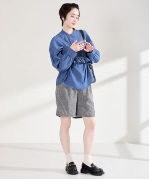 【WEB先行予約/2月中旬発売予定】ビットモチーフ厚底ローファー/61108