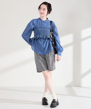 【WEB先行予約/2月中旬発売予定】ビットモチーフ厚底ローファー/61108