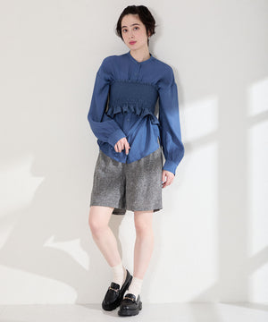 【WEB先行予約/2月中旬発売予定】ビットモチーフ厚底ローファー/61108