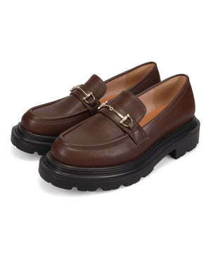 【WEB先行予約/2月中旬発売予定】ビットモチーフ厚底ローファー/61108