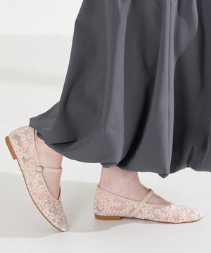 【WEB先行予約/2月中旬発売予定】シアーメリージェーンパンプス/61109