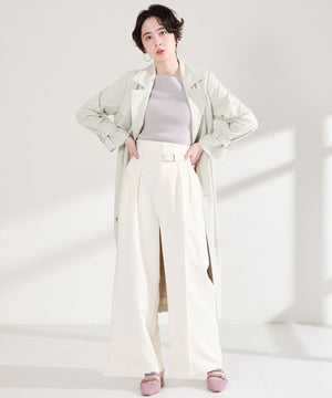 ダブルリボンニットミュールパンプス/61111