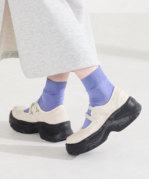 【WEB先行予約/2月中旬発売予定】スニーカーソールメリージェーンシューズ/61115