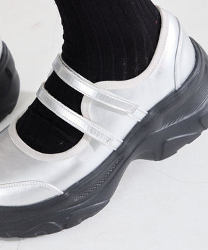 【WEB先行予約/2月中旬発売予定】スニーカーソールメリージェーンシューズ/61115