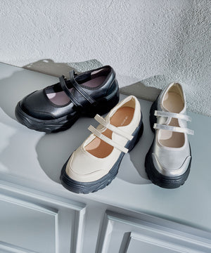 【WEB先行予約/2月中旬発売予定】スニーカーソールメリージェーンシューズ/61115