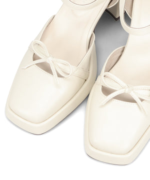 カットデザインプラットフォームパンプス/61116