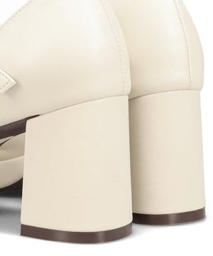 カットデザインプラットフォームパンプス/61116