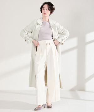 変形リボンモチーフヒールパンプス/61117