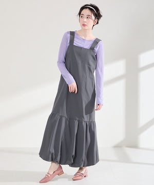 ダブルストラップポインテッドトゥパンプス/61118