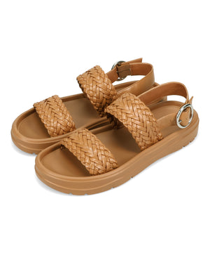 【WEB先行予約/5月下旬発売予定】【Fit meサンダル】編みベルトサンダル/61225
