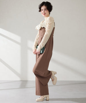 【WEB先行予約/9月上旬発売予定】ダブルベルトプラットフォームパンプス/61323