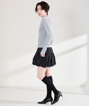 プチメタルパーツストラップヒールパンプス/62102