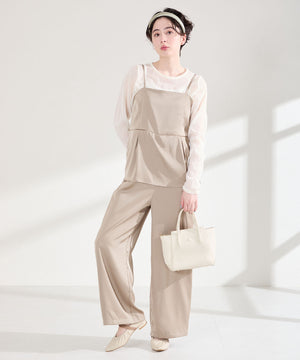 【WEB先行予約/2月下旬発売予定】ギャザーデザインメリージェーンパンプス/62103