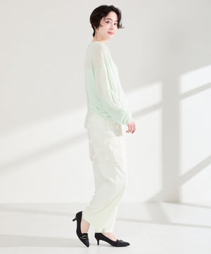 サイドバックルポインテッドトゥパンプス/62104