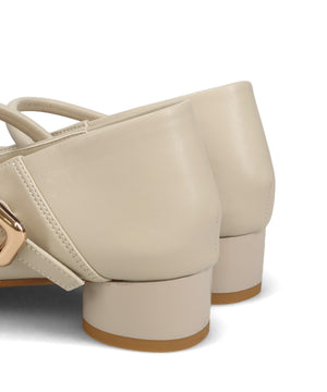 ポインテッドトゥストラップバブーシュ/62106