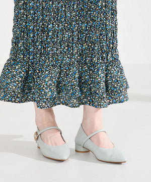 ポインテッドトゥストラップバブーシュ/62106