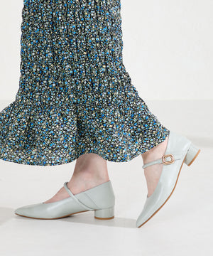 ポインテッドトゥストラップバブーシュ/62106