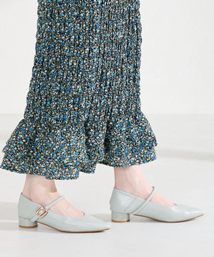 ポインテッドトゥストラップバブーシュ/62106