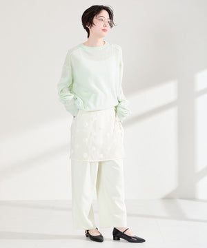 ポインテッドトゥストラップバブーシュ/62106