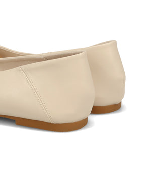 ゴールドモチーフフラットパンプス/62109