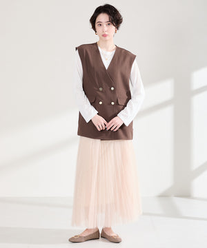 ゴールドモチーフフラットパンプス/62109