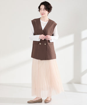 ゴールドモチーフフラットパンプス/62109