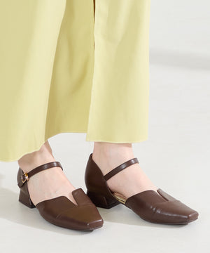 スリットセパレートパンプス/62110