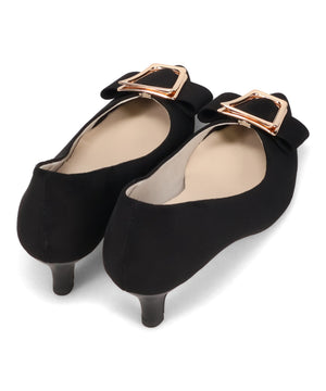 2wayリボンモチーフヒールパンプス/62112