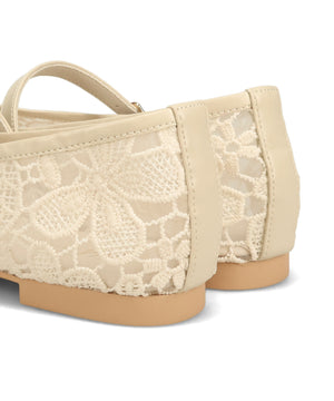 シアーレースメリージェーンパンプス/62114