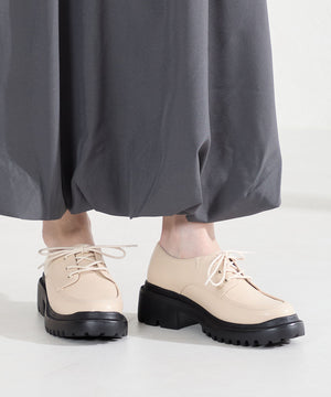 厚底レースアップシューズ/62117