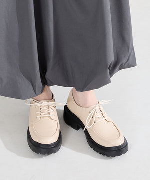 厚底レースアップシューズ/62117