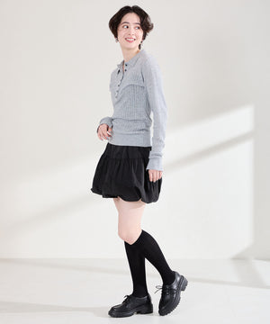 厚底レースアップシューズ/62117