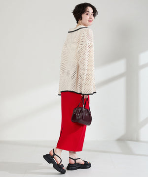 【カタログ掲載アイテム】クロスデザイン厚底サンダル/62207