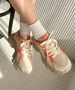 配色パーツ厚底スニーカー/OT3733