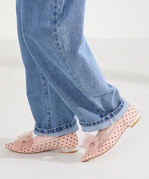 チュールリボンシアーパンプス/66101