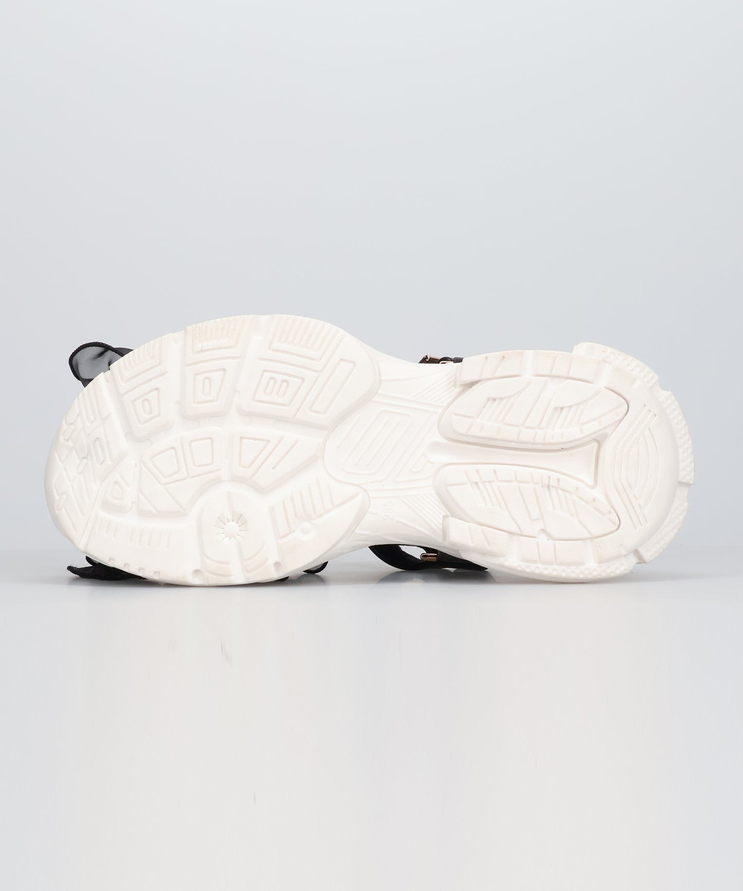 フリルチュールボリュームソールサンダル/66205