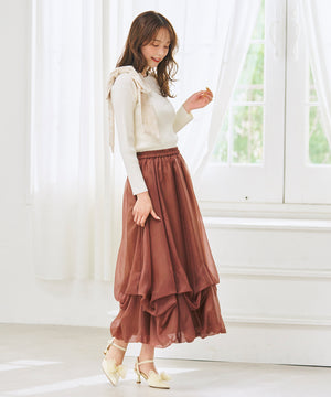 【店舗限定】ビッグリボンバックストラップパンプス/66303