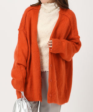 Vネックシャギー2WAYカーディガン/AC1461