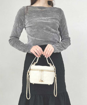 キルティングミニバッグ/MM358003