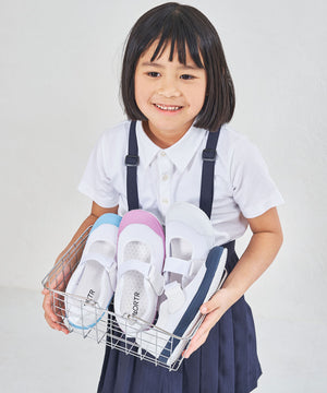 【WEB限定/KIDS】ゴムストラップスクールシューズ/K-533