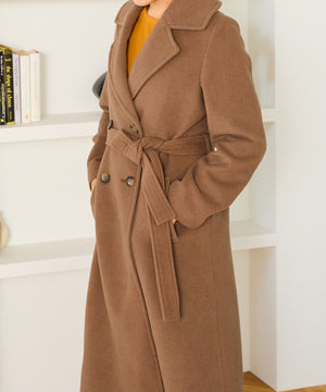 ダブルボタンコート/MO33C03