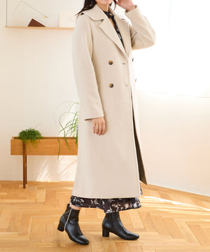 ダブルボタンコート/MO33C03