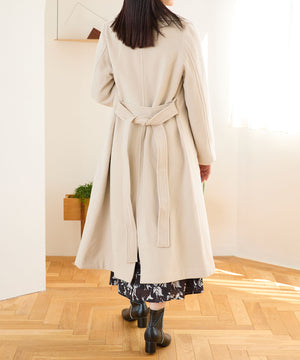 ダブルボタンコート/MO33C03