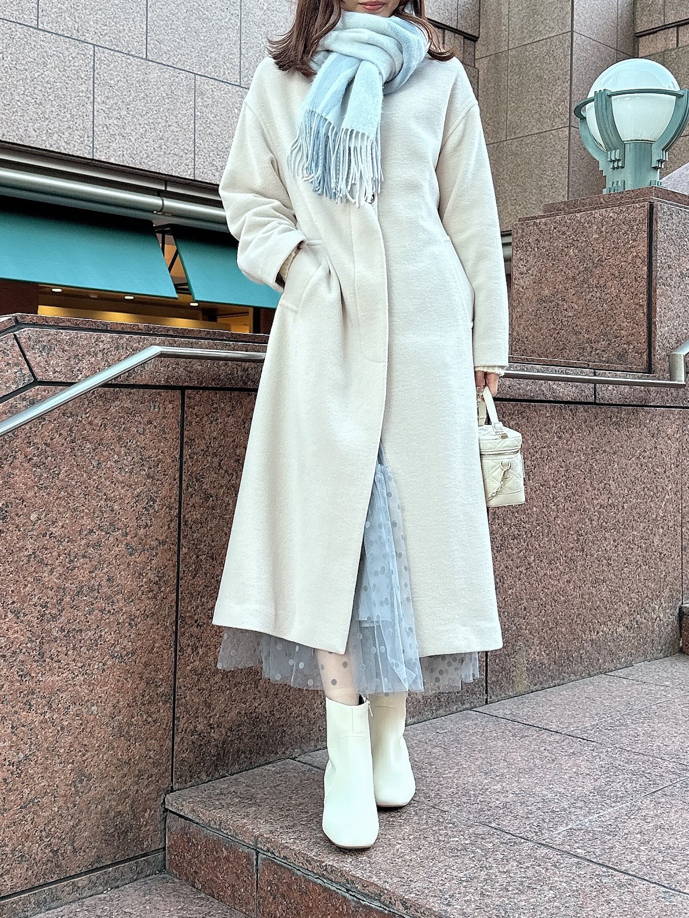 ステンカラーコート/MO33C02