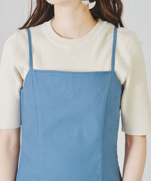 アシメスリットワンピース/AC1333