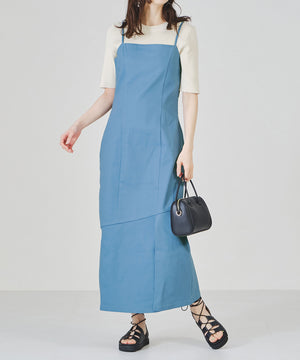 アシメスリットワンピース/AC1333